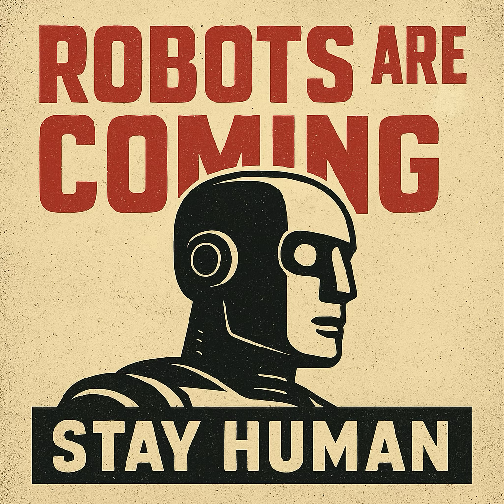 Robots Are Coming — Stay Human | Ethos AI Partners